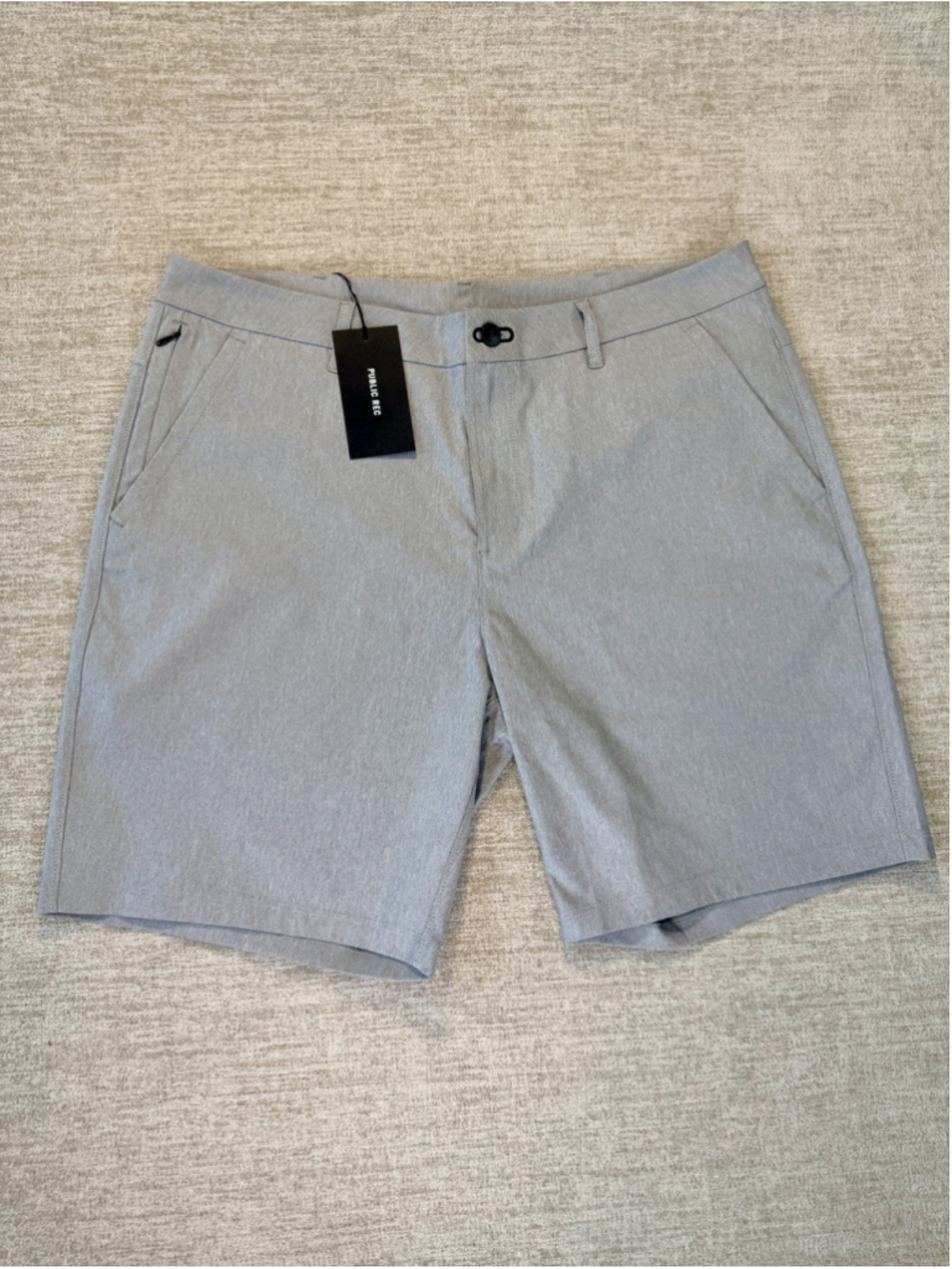 Men’s Public Rec Dealmaker Workday 2.0 Chino Shorts Charcoal Gray 38 NWT Golf